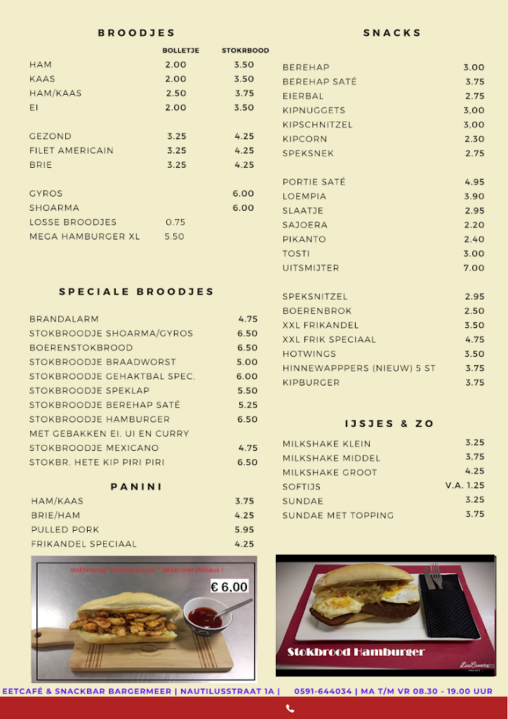 Bargermeer Eetcafé Bargermeer Eetcafé