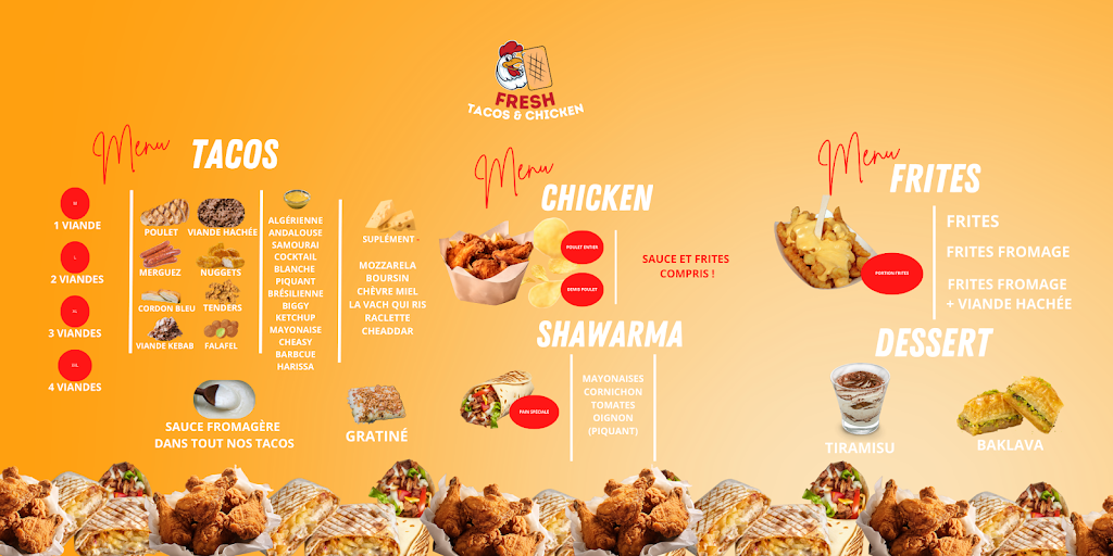 Fresh tacos & chicken Fresh tacos & chicken