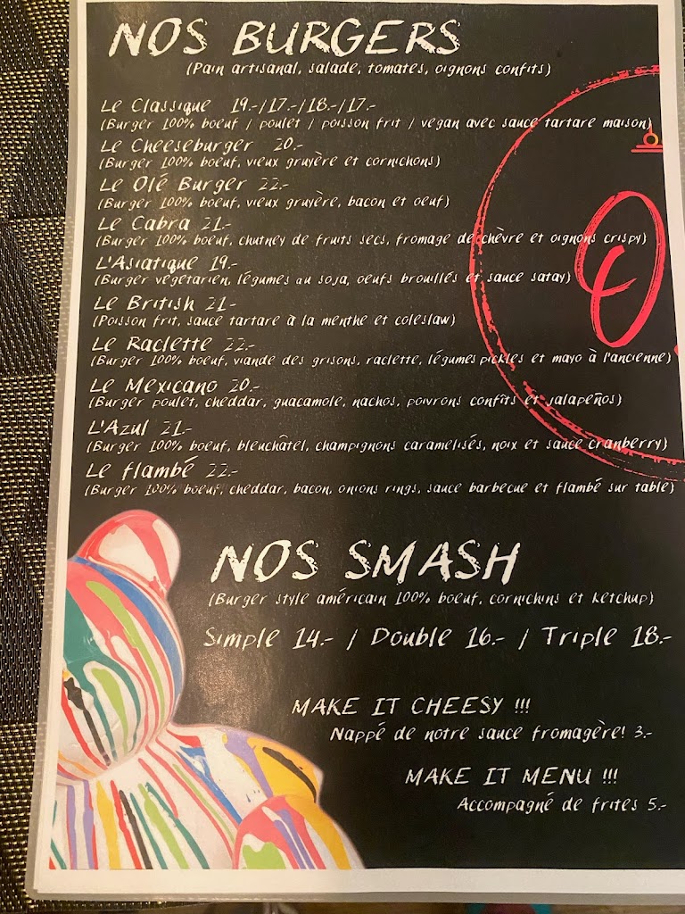 O'Lé burger et tapas