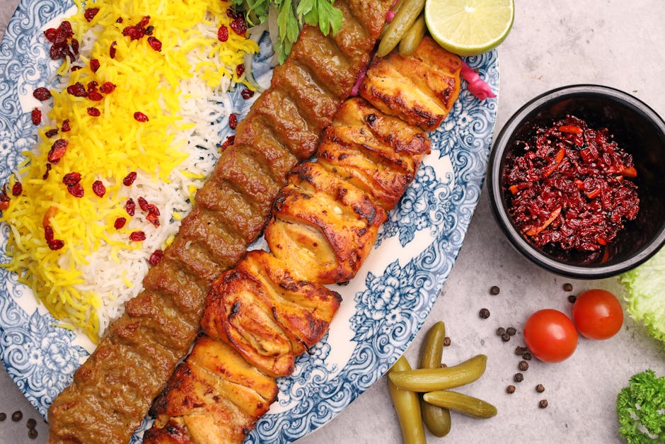 Oriental kebab