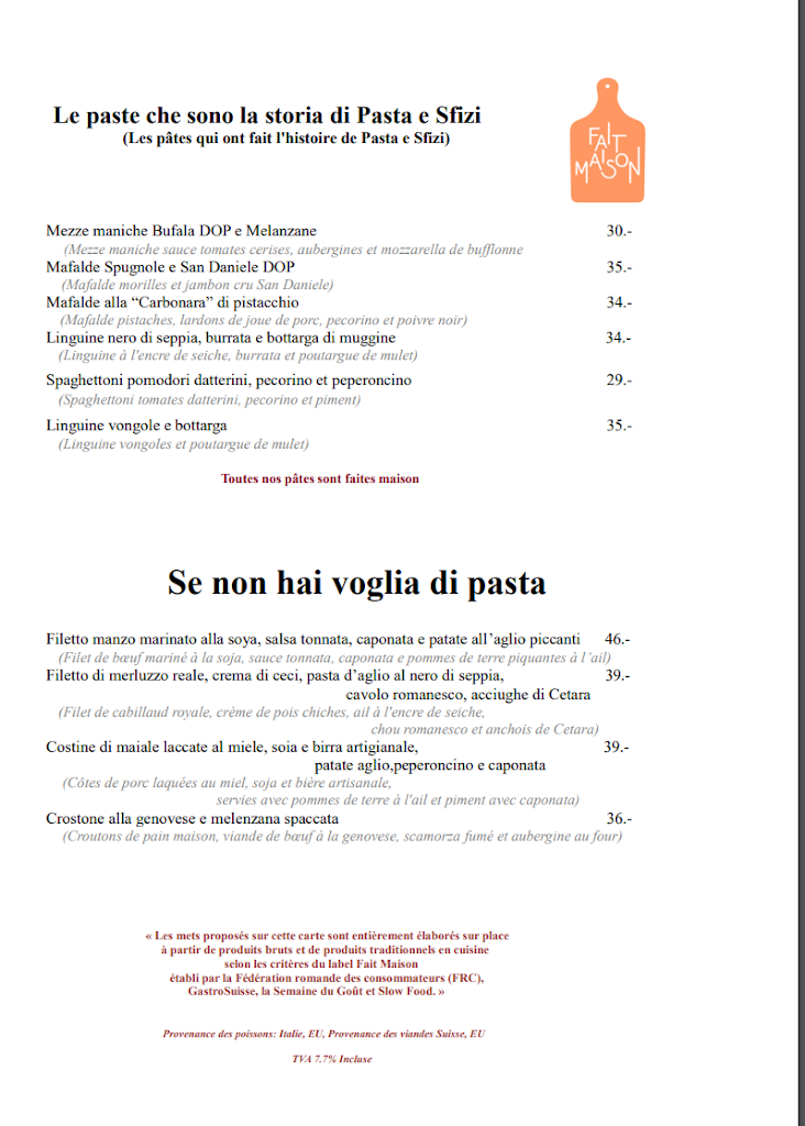 Pasta e Sfizi Pasta e Sfizi