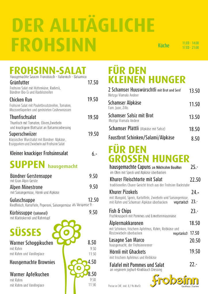 Restaurant Frohsinn