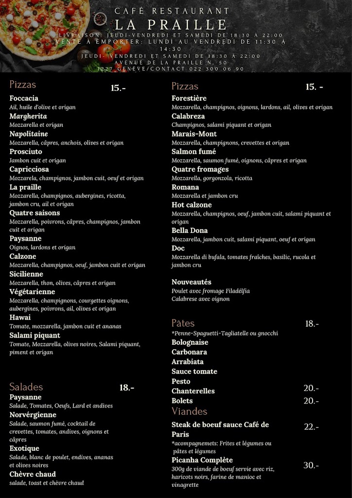 Restaurant La Praille Restaurant La Praille