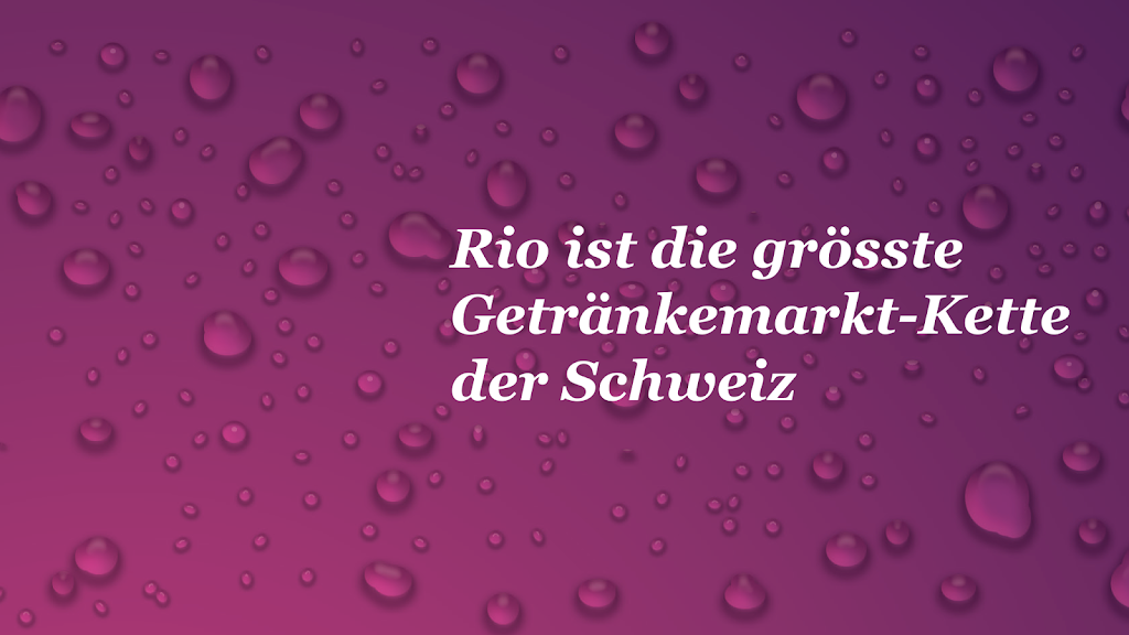 Rio-Getränkemarkt AG