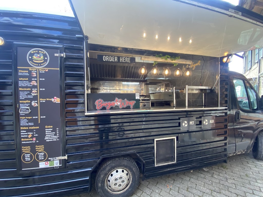 why not burger food truck